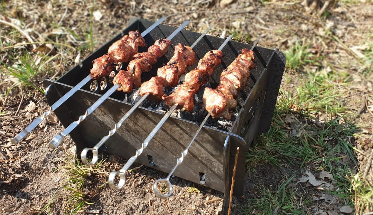 Сколько по времени жарится шашлык из свинины