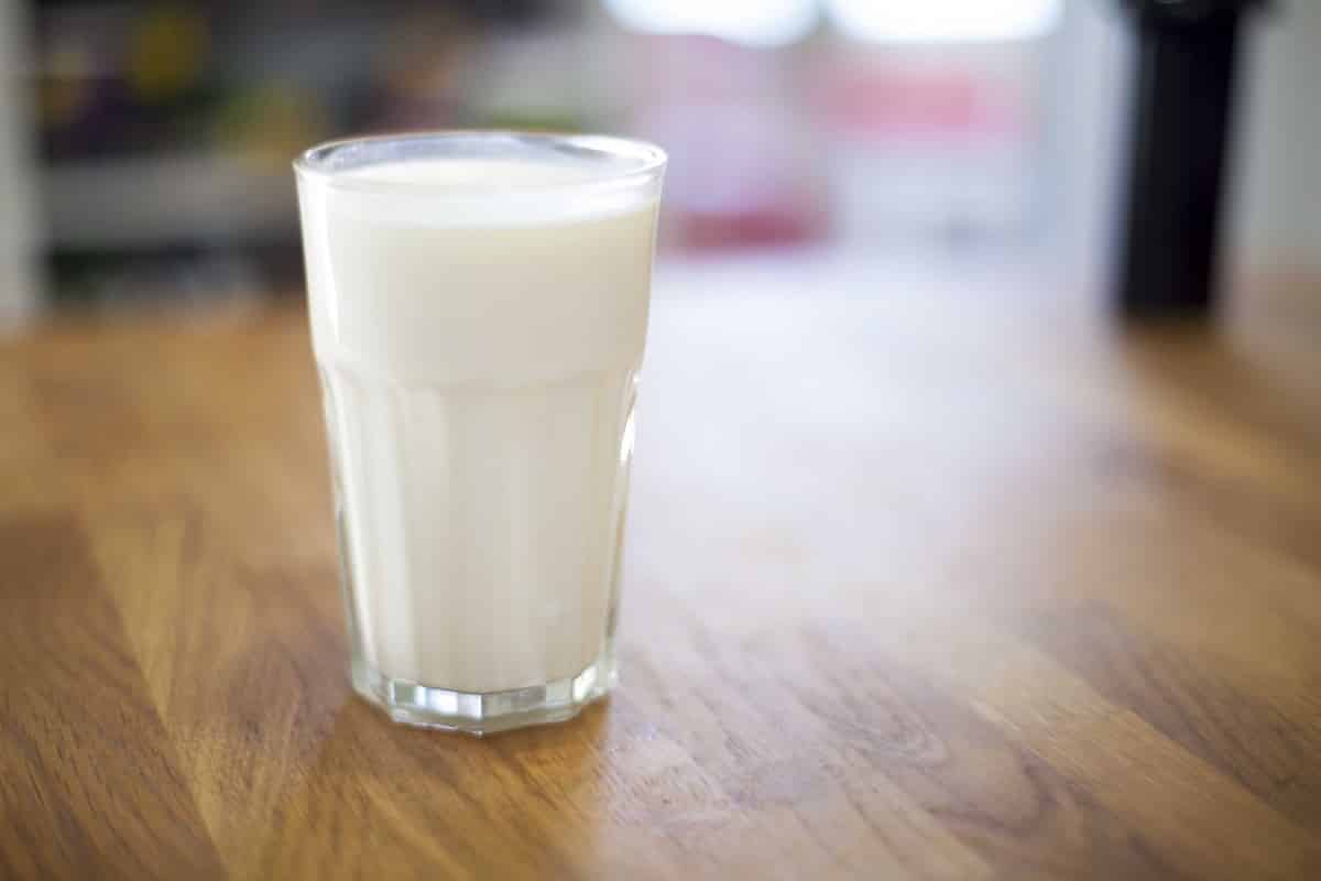 Объем и вес стакана молока